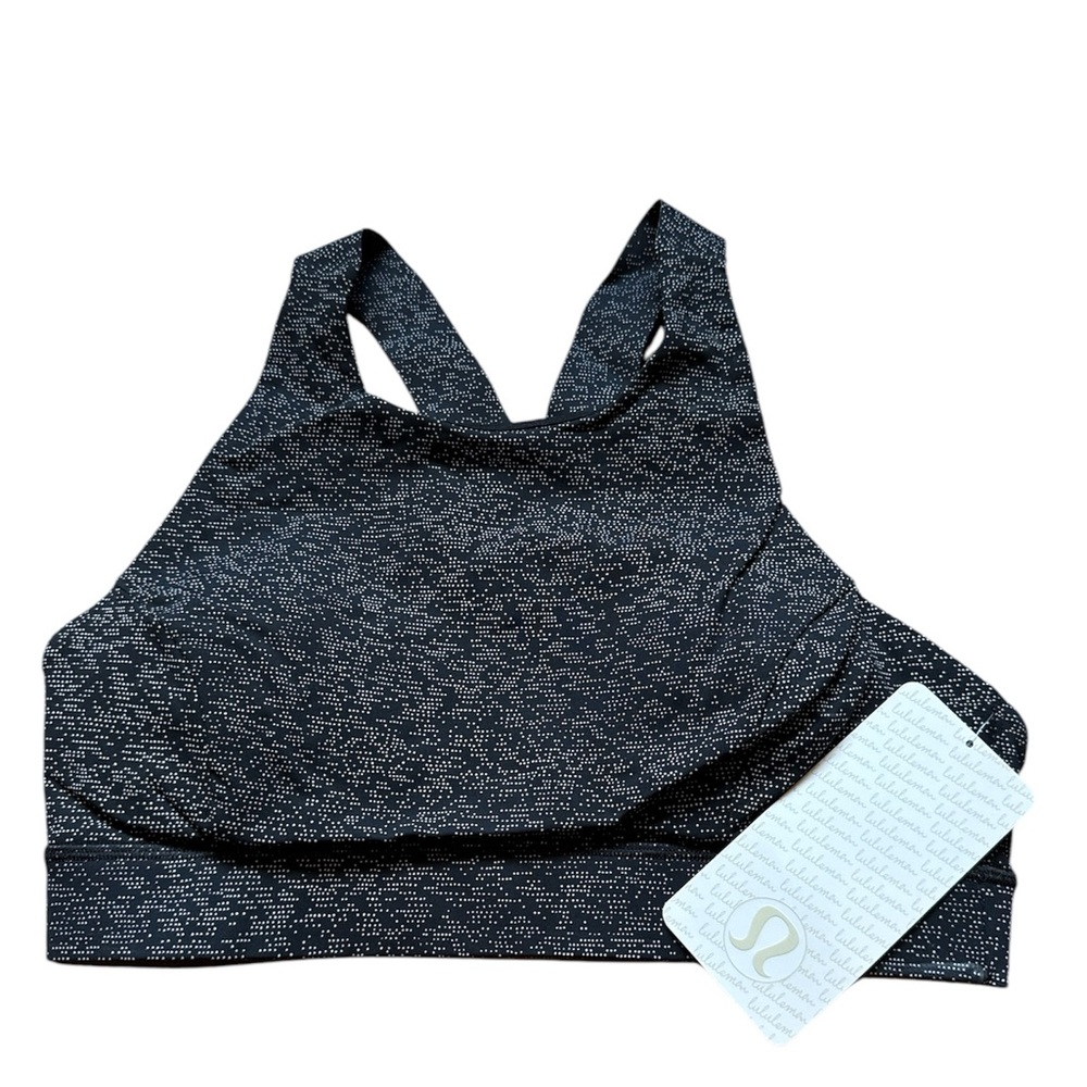 ⭐️NWT⭐️lululemon athletica Fast and Free Black Sports Bra